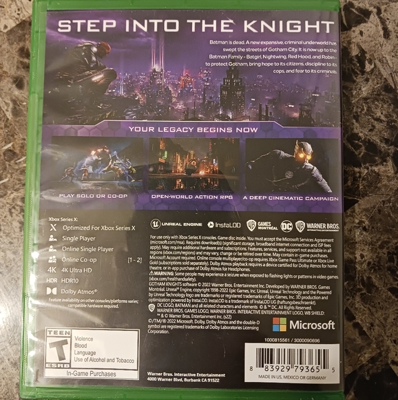 Gotham Knights Xbox series X - Picture 2 of 3